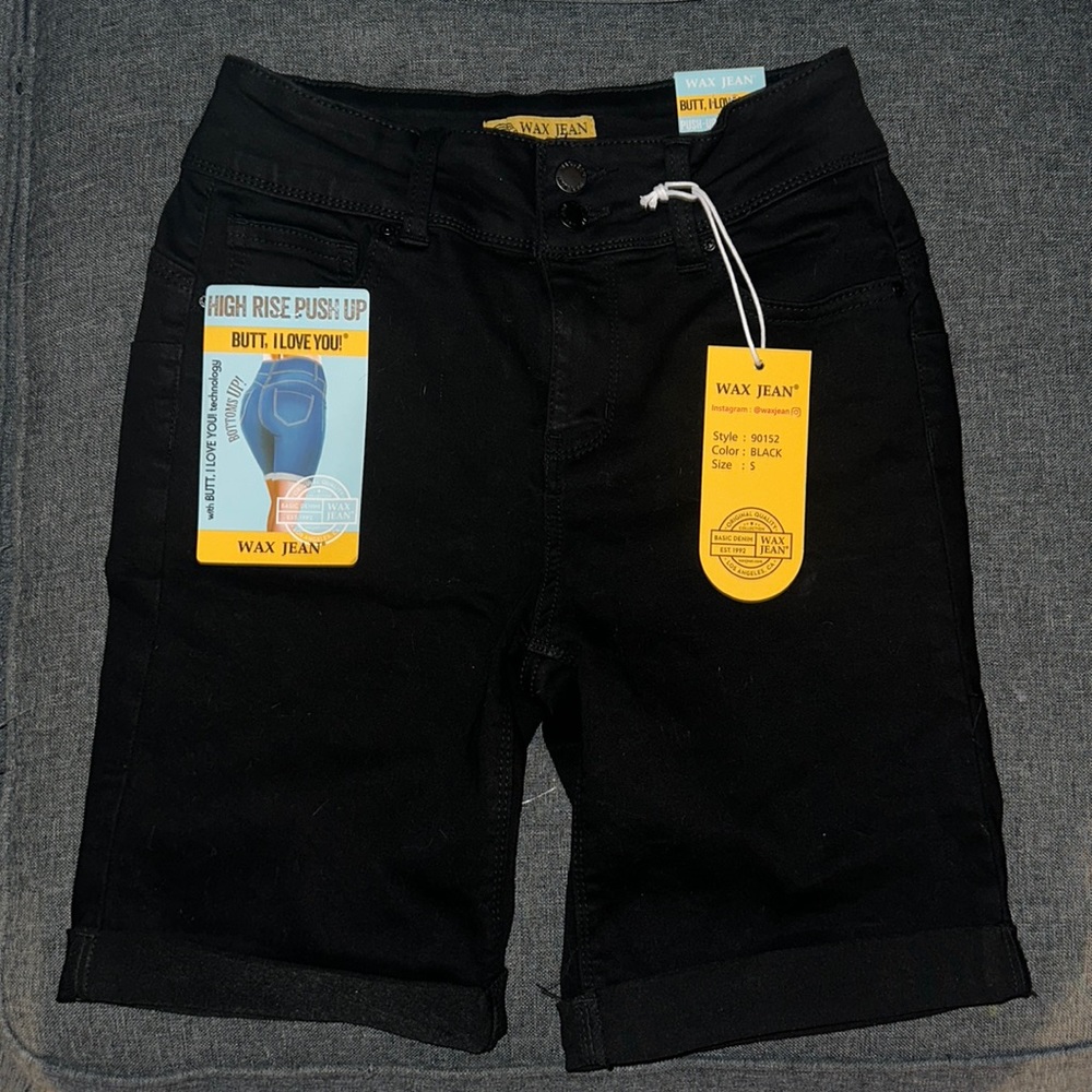 Wax Jeans Brand New Size Small High Rise Push Up Shorts